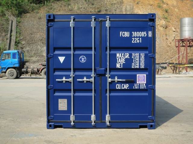 20ft Std New Build Shipping Container - BLUE Carousel 2