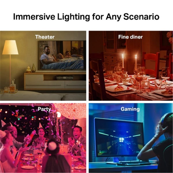 TP-Link Tapo L530B Smart Wi-Fi RGB LED Bulb, B22, 8.7W, 806 Lumens, 2500-6500K, Carousel 2