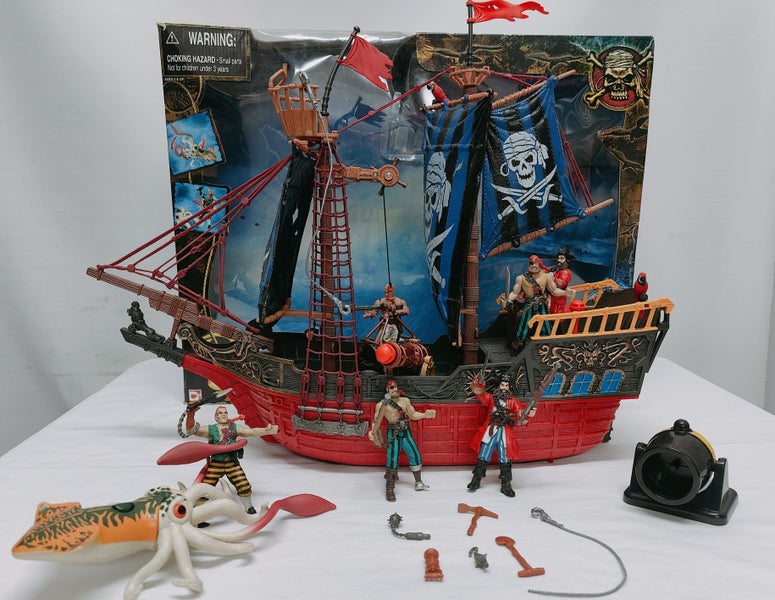 Pirate Expeditions high Sea Menace Play Set Carousel 1