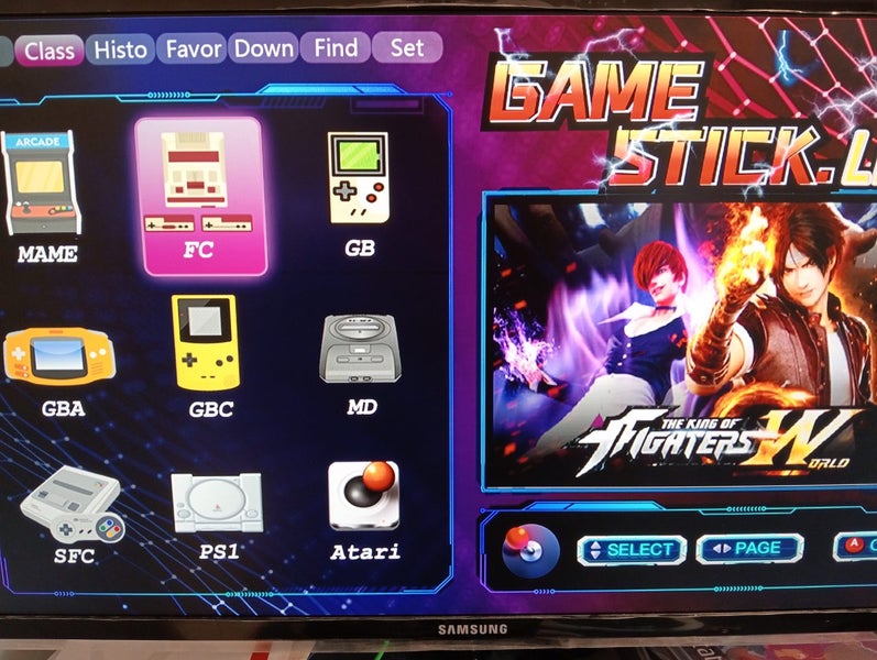 Gaming Console over 3000 games from the classics Carousel 1