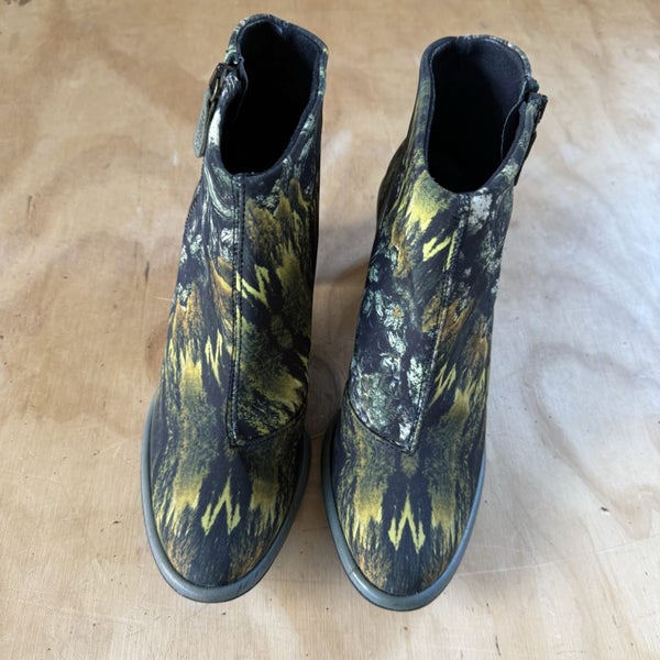 Miista Camo Heeled Ankle Boots Size 37 Carousel 1