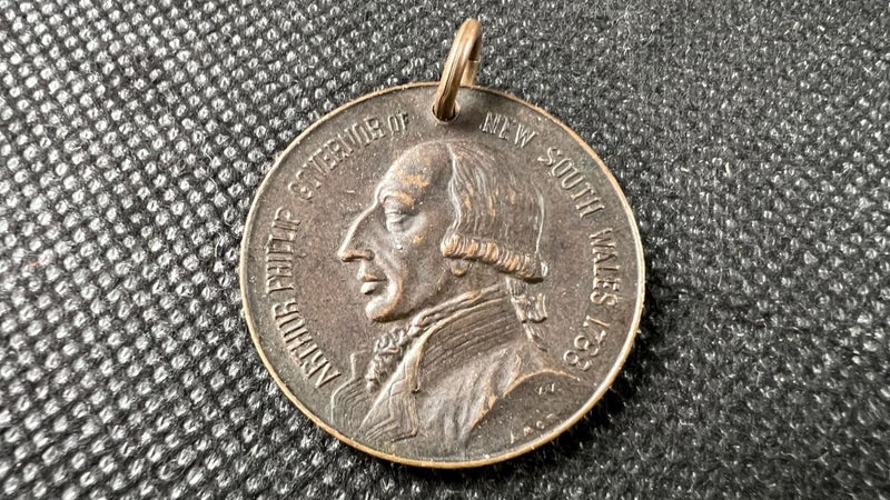 1938 Australian Medallion "Arthur Phillip" New South Wales 1788 - Lot E343 Carousel 2
