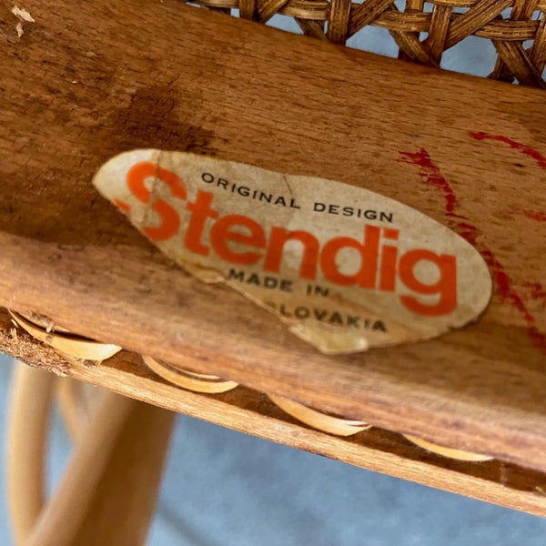 Pair of Mid-Century Joseph Hoffman (for Stendig) Chairs, Made in Czechoslovakia Carousel 2