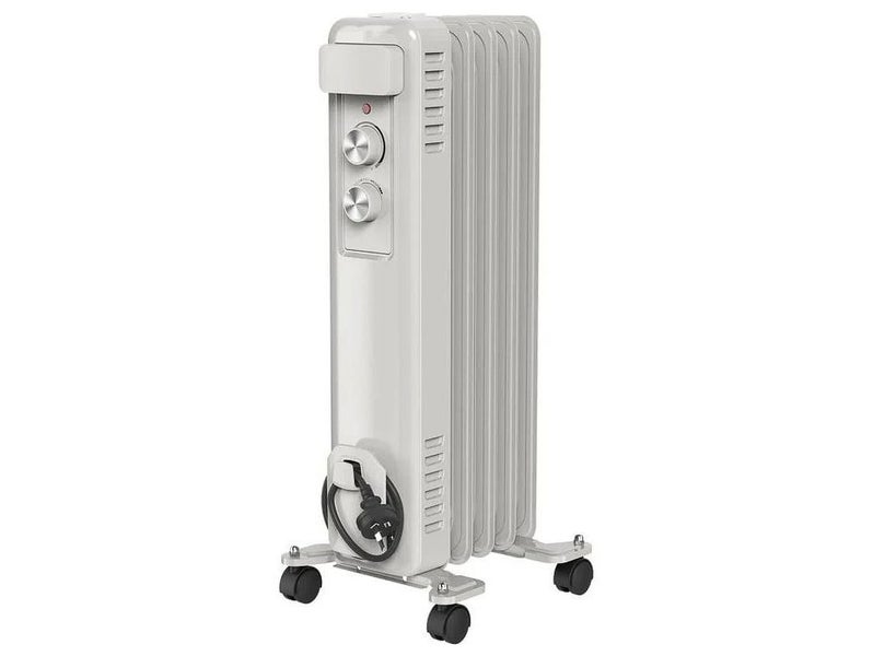 5 Fin Oil Heater Radiator - 1000W Column Heaters - 3 Heat Settings Carousel 1