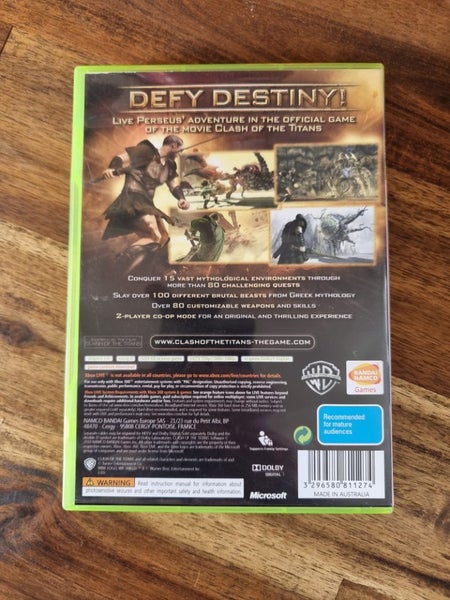 Clash Of The Titans - Xbox 360 *RARE* Carousel 3