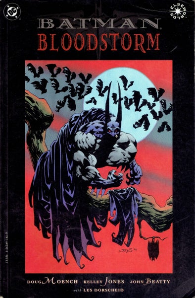 Batman - Bloodstorm by Doug Moench- First Edition 1994 - Very Fine Condition Carousel 1