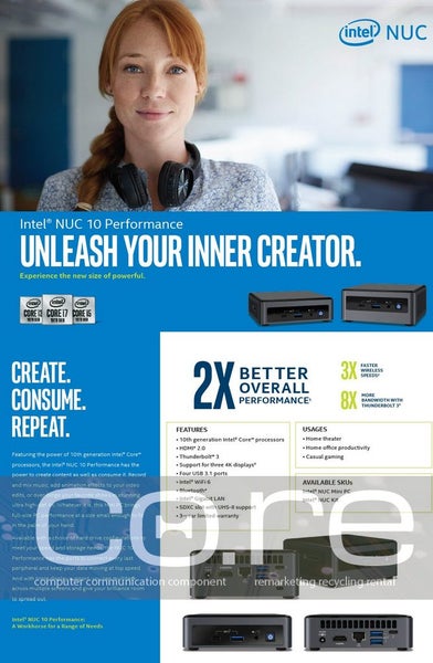 Intel NUC i5-10260U. 16/512 Win1162863222151937111