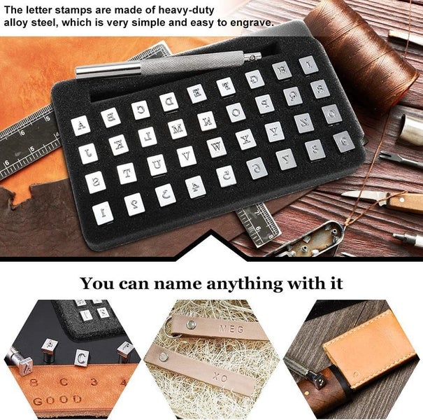 New 6.5mm Letter and Number Punch Stamp Set Sale Sale Carousel 2