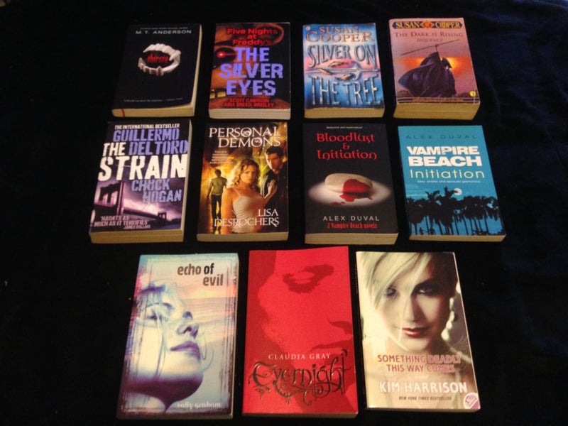 Horror & Supernatural Novels Medium Size A ($4 each) Carousel 1