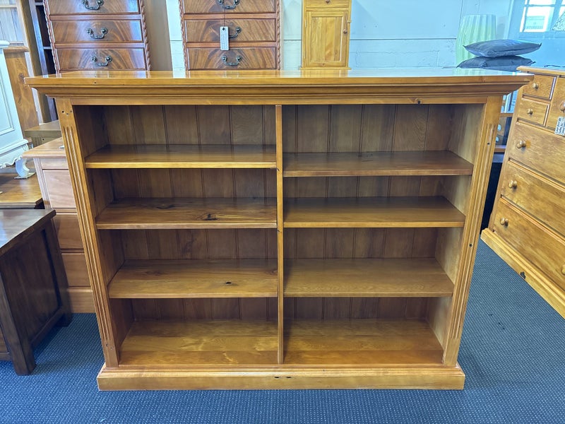 Merivale Wide Bookcase By Woodpeckers Furniture Carousel 2