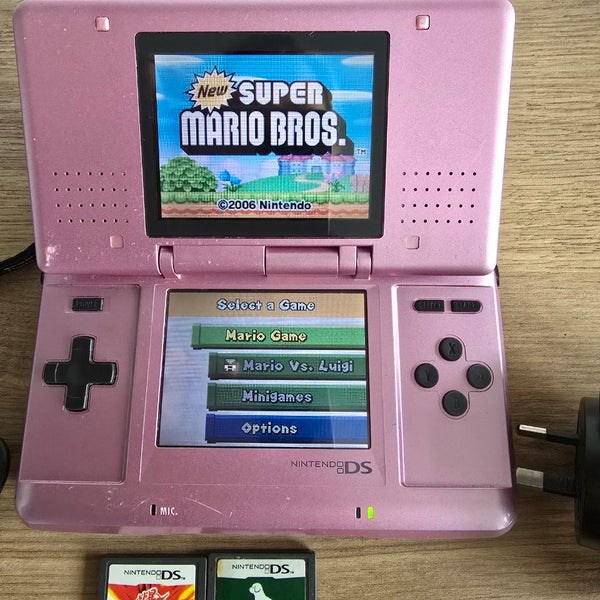 Nintendo DS Pink Console & Games Carousel 2