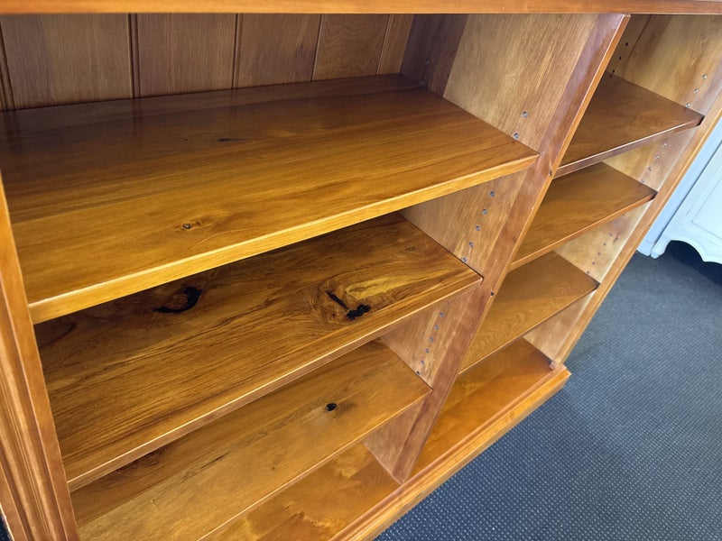 Merivale Wide Bookcase By Woodpeckers Furniture Carousel 17