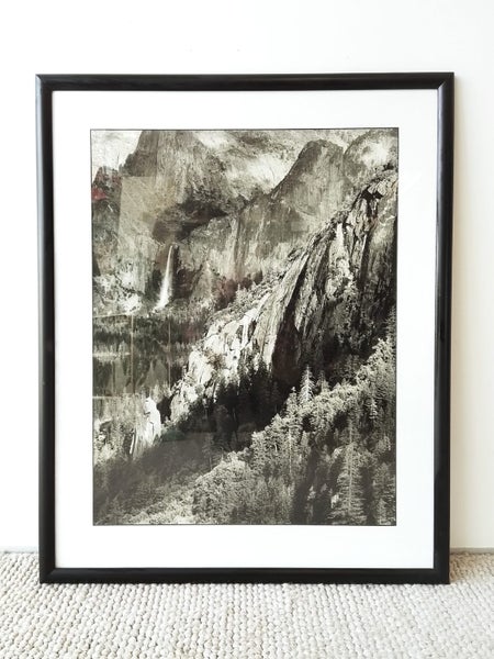 Bruce Barnbaum 'Bridalveil Fall, Yosemite' Framed Photograph 72cm x 89cm Carousel 1