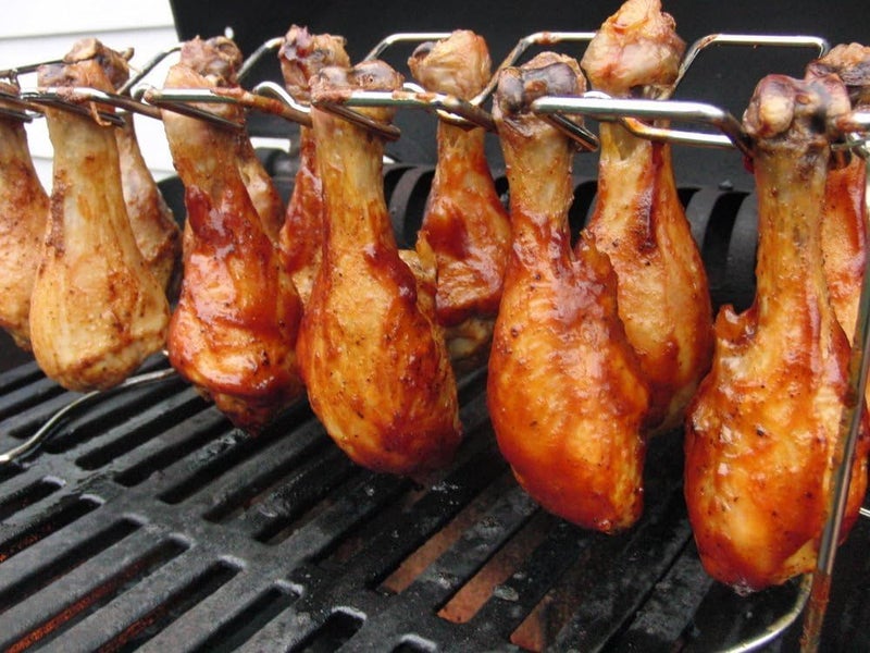 Chicken Wing or Leg Holder for Grill or Oven Carousel 4
