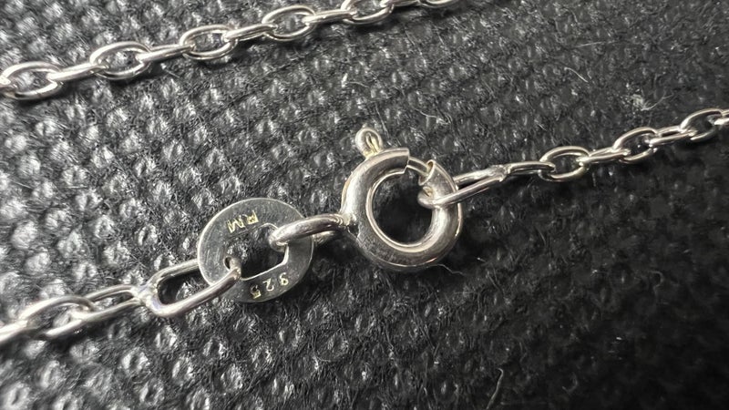 Sterling Silver "Heart Handbag" Pendant on Sterling Silver Chain - Lot E354 Carousel 5