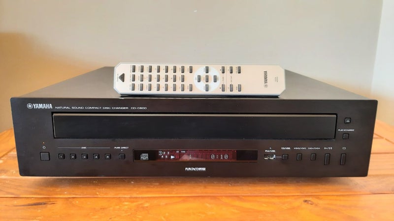 Serviced Modern Yamaha CD-C600 5 Disc CD Changer, USB, MP3, WMA, CD player Carousel 1