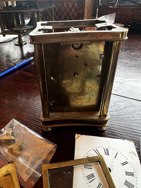 Antique Brass Carriage Clock for Restoration #1 Carousel 2