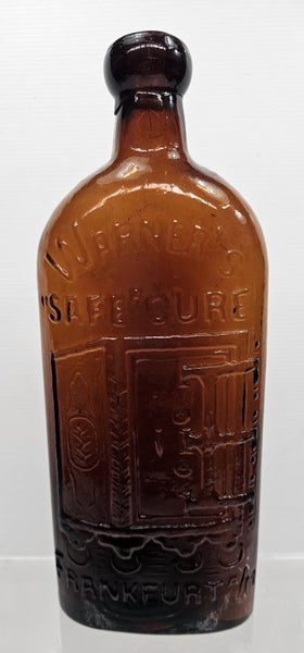 Warner's Safe Cure Frankfurt one pint bottle Carousel 1
