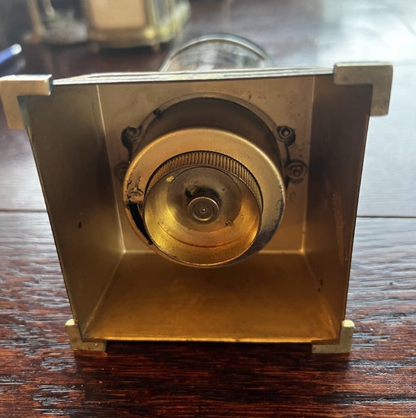Antique Art Deco Plato Flip Clock Carousel 5