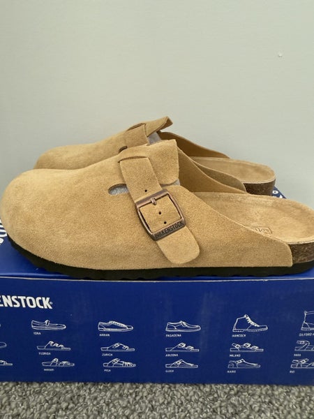 Birkenstock Boston Regular Fit (Beige, Size 39 EU) Beige Carousel 2