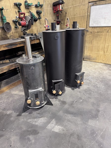 Wood fired hot water cylinder Carousel 2