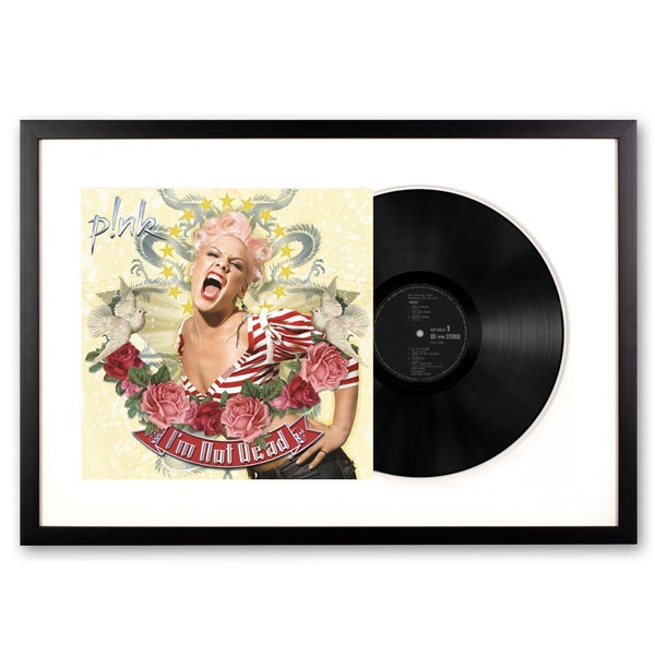 Framed P! nk I'm Not Dead Vinyl Album Art Carousel 1