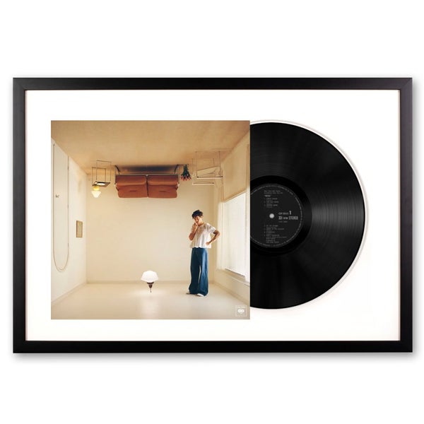Framed Harry Styles Harry's House Vinyl Album Art Carousel 1