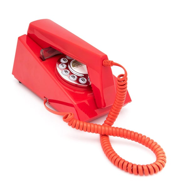 GPO Retro Trim Phone Push Button - Red Carousel 1