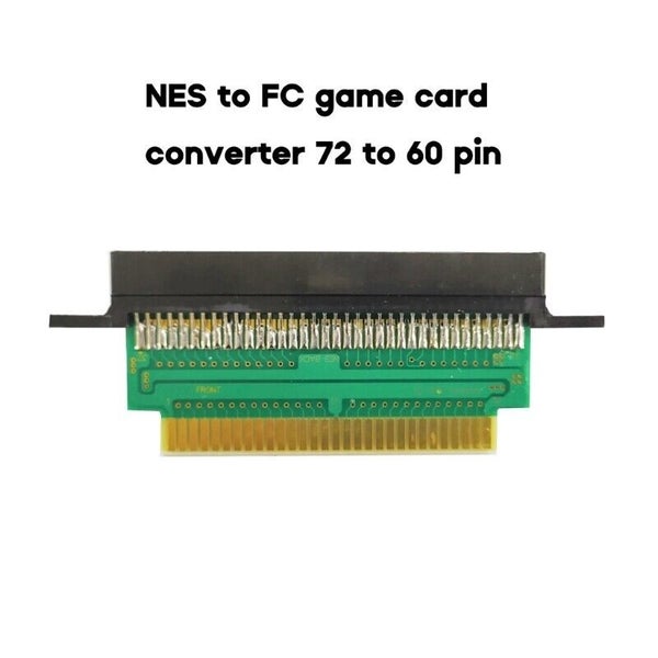 72 Pin to 60 Pin Card Slot Adapter for Card to for Game Console Converter Carousel 2