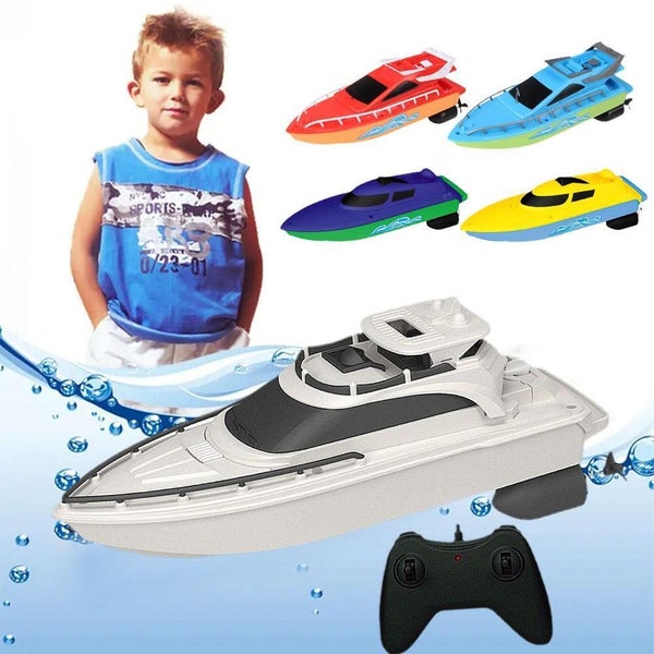 1set 2.4G Remote-controlled Boat Wireless Electric Fast Boat Boy's Water Toy ... Carousel 1