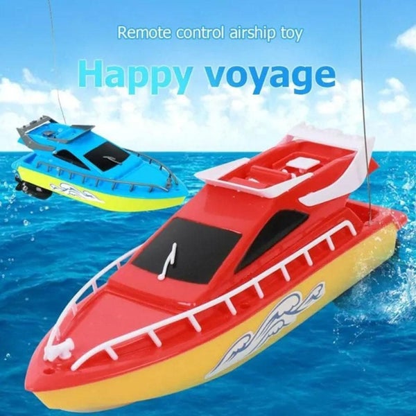 1set 2.4G Remote-controlled Boat Wireless Electric Fast Boat Boy's Water Toy ... Carousel 2