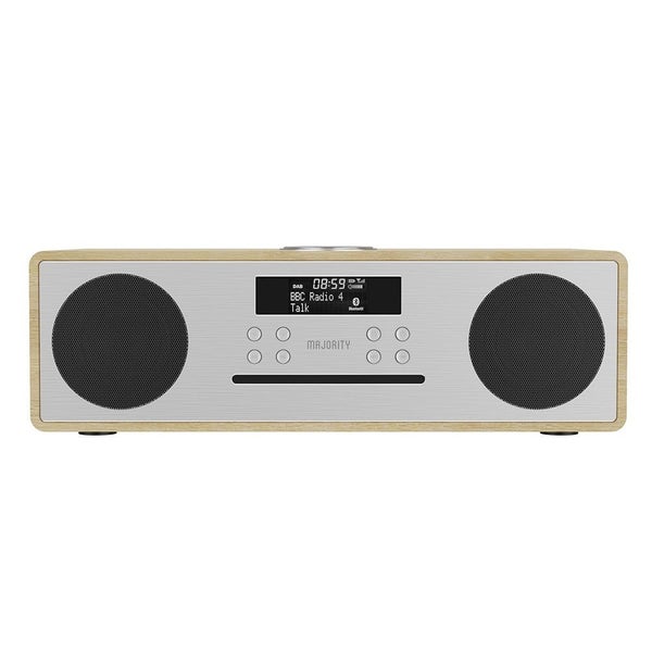 Majority Oakington Bluetooth, DAB Radio & CD Player-Oak Carousel 4