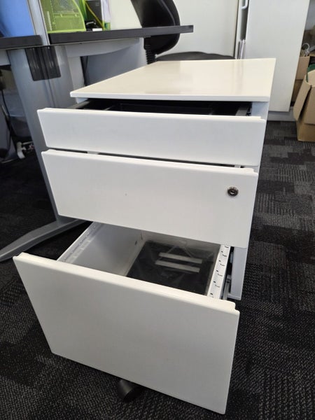 Mobile metal under desk drawers Carousel 6