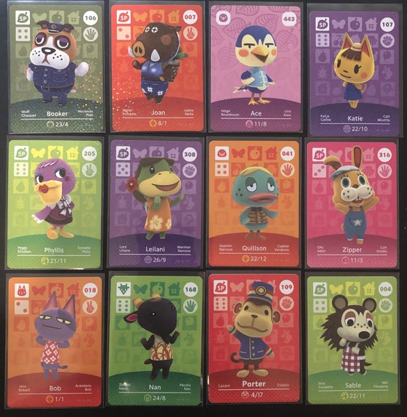 ANIMAL CROSSING AMIIBO CARD BULK LOT Carousel 2