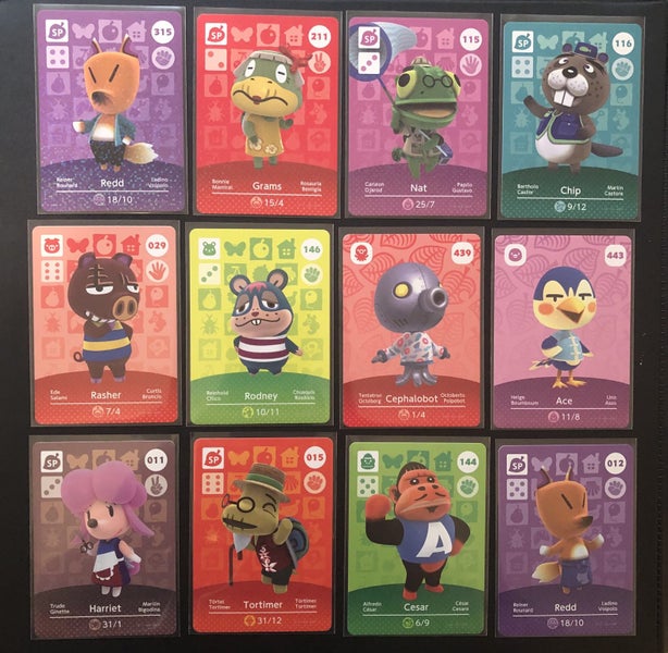 ANIMAL CROSSING AMIIBO CARD BULK LOT Carousel 4