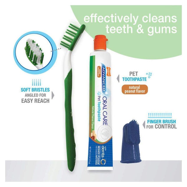 Nylabone Advanced Oral Care Dog Dental Kit - Natural (SF350) Carousel 2