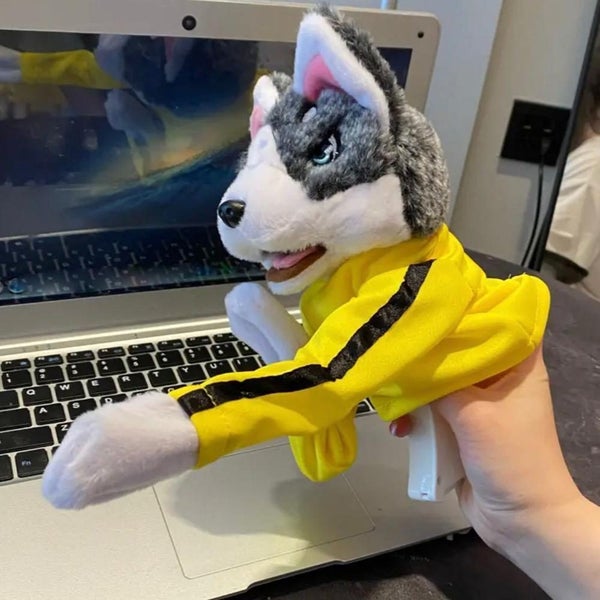 Interactive Hand Puppet Prank AnimalDoll Boxer Puppet With Sounds Action Playful Carousel 1