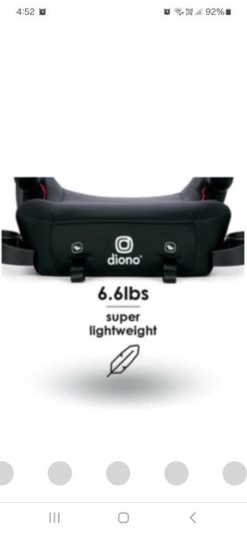 Diono Solana 2 Half Booster Seat Carousel 11