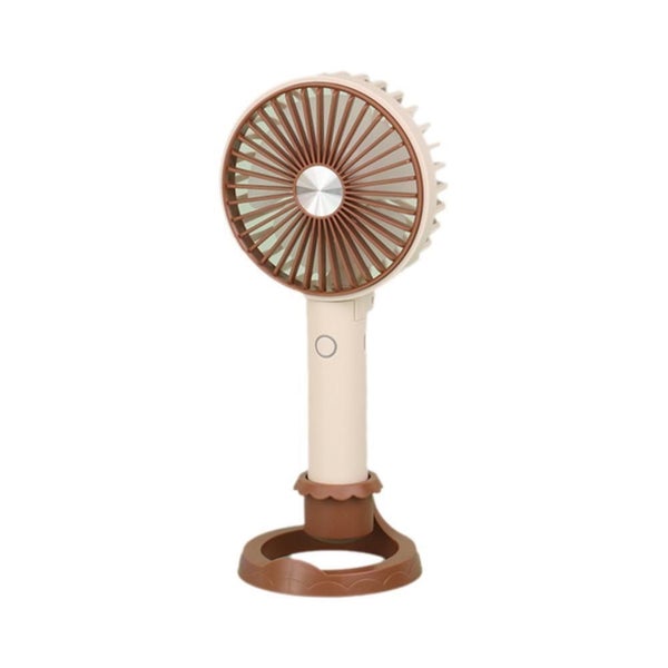 Handheld Folding Phone Holder USB Charging Small Fan A0Y7 Carousel 1