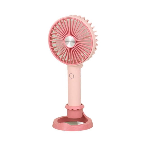 Handheld Folding Phone Holder USB Charging Small Fan A0Y7 Carousel 2