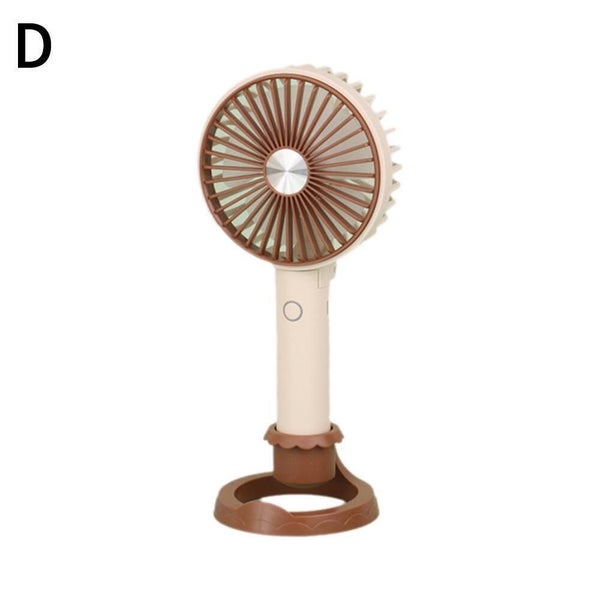 Handheld Folding Phone Holder USB Charging Small Fan A0Y7 Carousel 15