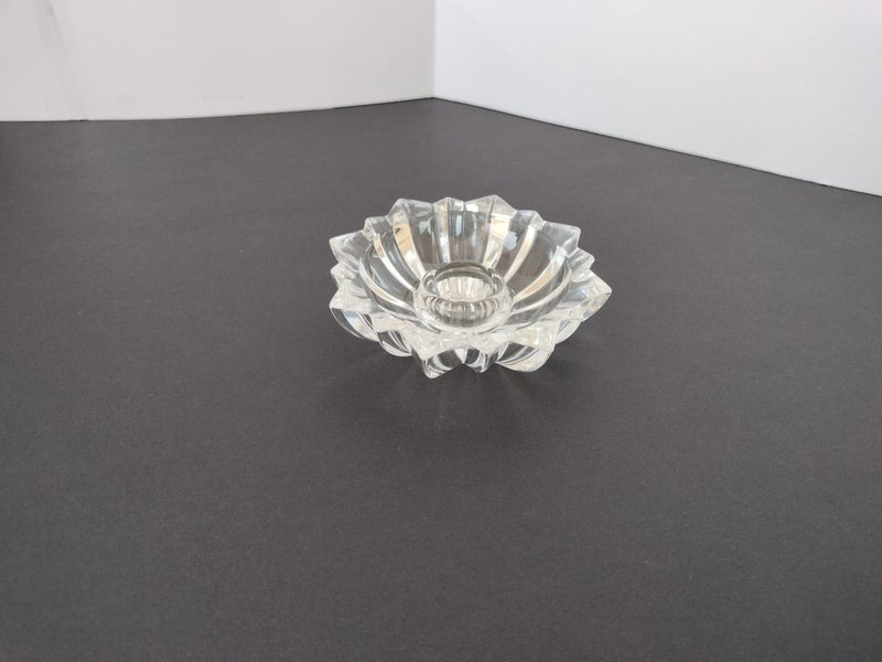 Small glass candle holder Carousel 1