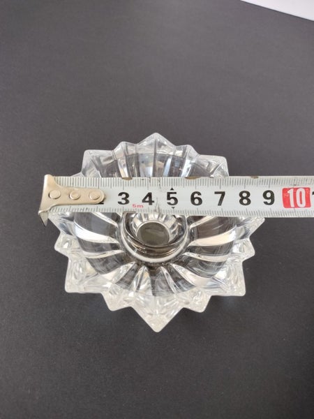 Small glass candle holder Carousel 6
