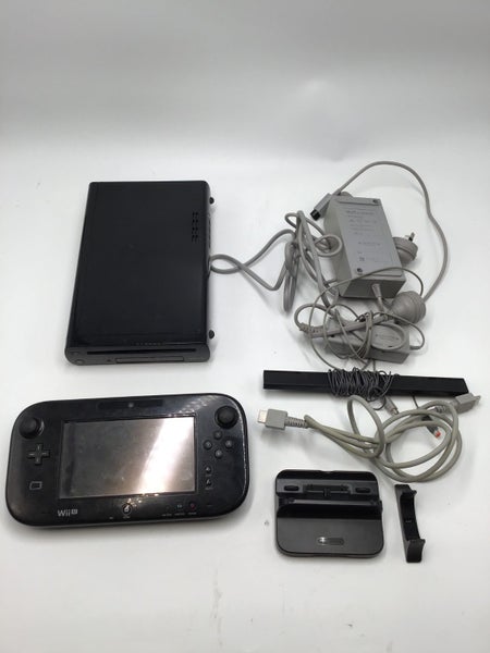 * 32GB Black Nintendo Wii U Console & Gamepad! * Carousel 1