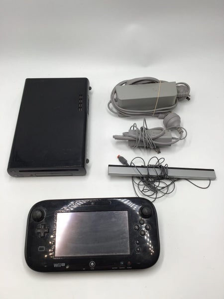 * 32GB Black Nintendo Wii U Console & Gamepad! * Carousel 1