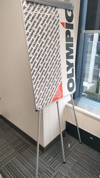 Flip chart/whiteboard easel Carousel 1