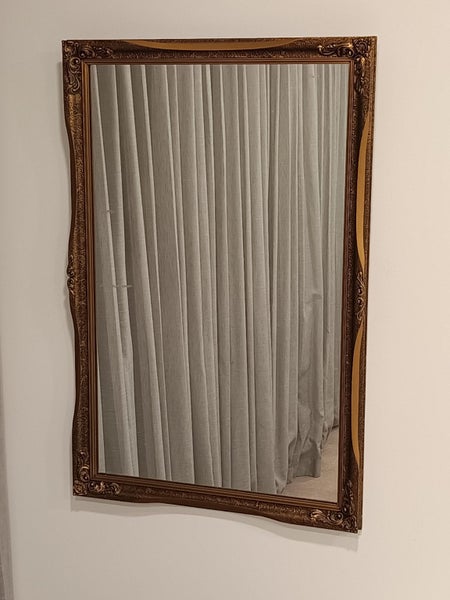 Mirror - Gold frame 58cm x 88cm Carousel 1