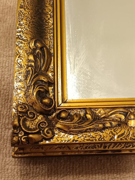 Mirror - Gold frame 58cm x 88cm Carousel 2