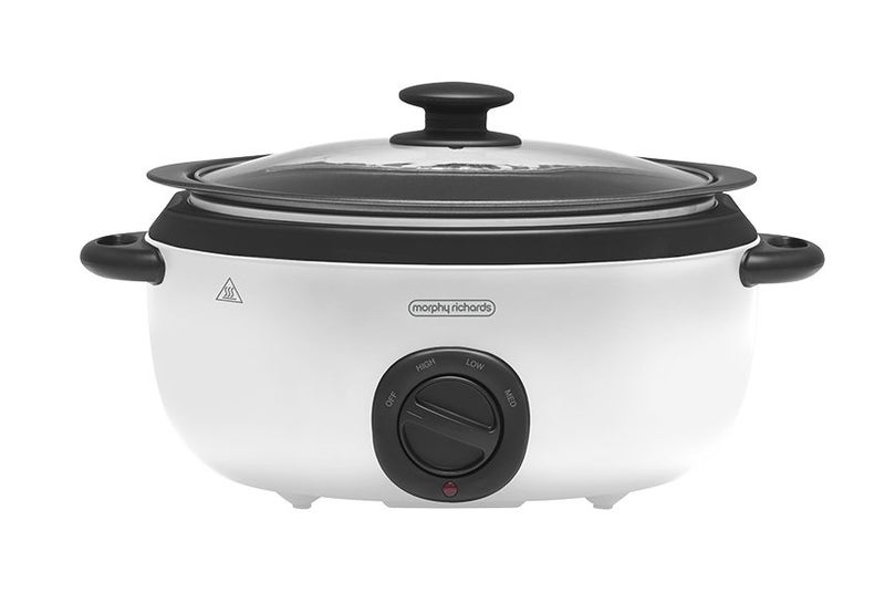 Morphy Richards 6.5L 'Sear and Stew' Slow Cooker - White Carousel 1