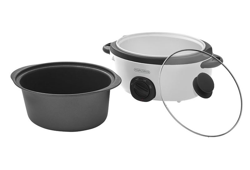 Morphy Richards 6.5L 'Sear and Stew' Slow Cooker - White Carousel 2